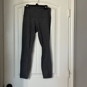 grey lululemon align leggings 25” in size 6
